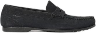 Sebago Mocassino Byron in Camoscio - - Shoes - Uomo - Blu - 44 EU