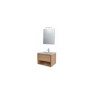 Sanotechnik Conjunto De Ba&ntilde;o Marron 80x48x46 Cm