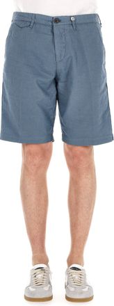Myths Zeus Linen-Cotton Bermuda
