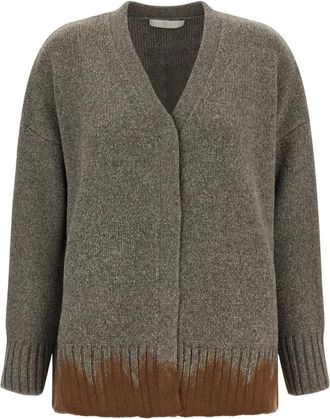 Tela Tawan Cardigan - Dames - Vesten - Grijs - XS - Wol - Truien & Vesten