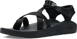 Chaco Cushz Toe-Loop Womens Sandals Black : 11 B - Medium, Synthetic