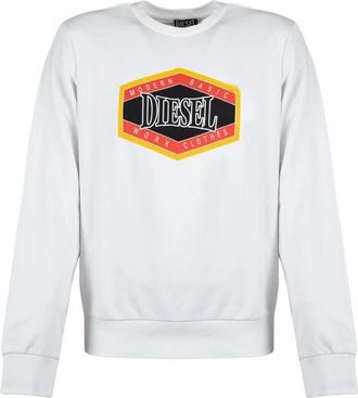 Diesel Sweatshirt - Heren - Sweatshirts & Hoodies - Wit - Maat: XL