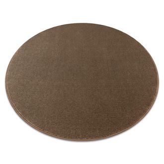 RugsX RugsX Round Seduction Rug in Brown | Size: 200 cm diameter