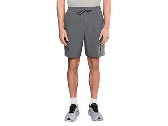 Under Armour Vibe Woven Cargo Shorts Mens Shorts Castlerock/Black : 2XL, Elastane/Polyester