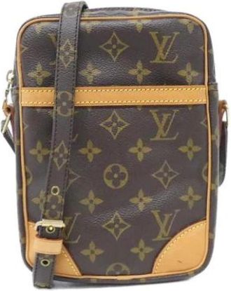 Louis Vuitton Pre-owned Vintage Canvas Schoudertas - unisex - Vintage Schoudertas - Bruin - ONE Size - Vintage