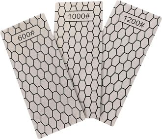 OEM 3-delige Diamant Steen Mesenslijper, Keuken Slijpgereedschap Met Anti-slip Basis, Reparatie Y Slijping Van Keukengereedschap
