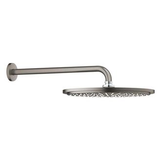 GROHE Rainshower Cosmopolitan 310 Hoofddouche - 31cm - 1 straalsoort - wandarm 38cm - geborsteld hard graphite