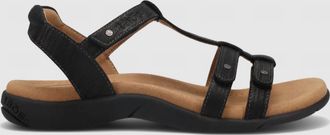Taos Womens Trophy 2 Strappy Sandals In Black Emboss
