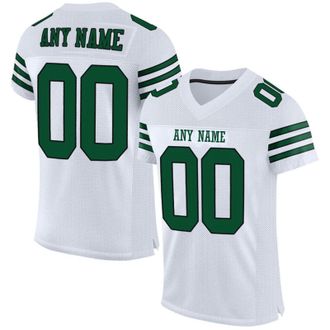 Generic Custom American Football Jersey for Men Women Youth Personalised Athletic Mesh Football Shirt with Name Number Retro Striped Short Sleeves Breathable 