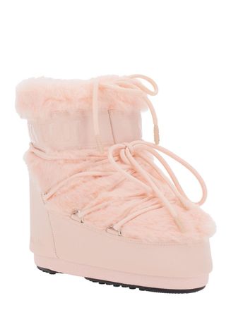 Moon Boot Icon Low Ankle Boot - Pink