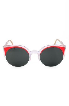 Retro Superfuture 52mm Cat Eye Sunglasses in Coral at Nordstrom Rack