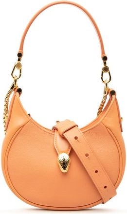 Bulgari Pre-owned Bvlgari Small Leather Serpenti Ellipse Satchel Ladies 1AWM6Q37GPLEAKHM