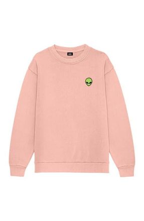 Dalix Alien Heavyweight Relaxed Mens Sweatshirt in Pink at Nordstrom, Size Xxx-Large