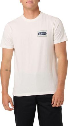O'Neill Western Graphic T-Shirt in Tofu at Nordstrom, Size Xx-Large