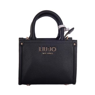 Liu Jo Handbags, female, Black, Size: ONE SIZE Zip Top-handle Bag