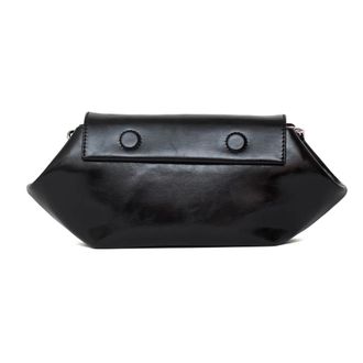 Ganni Bolso tipo caja Bou East-West - Bags - Mujer - Negro - ONE SIZE