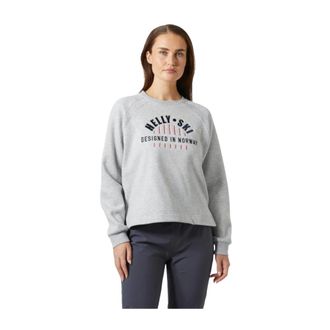 Helly Hansen Sweatshirts, female, Gray, Size: XS Bliss Sweatshirt