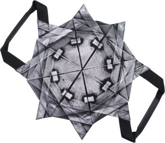 Issey Miyake Black Silver Tote Bag (Pre-Owned)