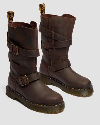 Dr. Martens Crazy Horse leren Anistone laarzen