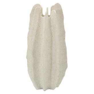 Dmora Dasibase - Vase, Wei&szlig;er Marmor, Marmoroptik