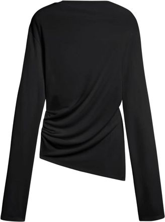 Jacquemus Tops, Dames, Zwart, M, Zwarte Cruise Top