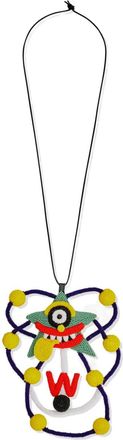 Walter Van Beirendonck Love Jewel necklace - Zwart