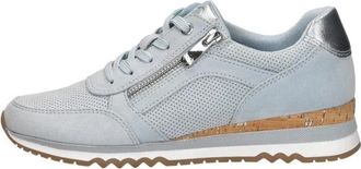 Marco Tozzi Sneakers Laag - Dames - Sneakers - Blauw - 38 EU - Schoenen