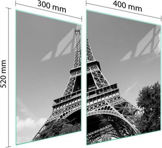 OEM Placa Protectora De Vidrio Para Estufa 70x52 Paris