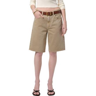 Citizens Of Humanity Court Denim Shorts in Catalina Light Beige at Nordstrom, Size 25
