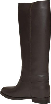 Gioseppo High Kitten Boots - Dames - Hoge Laarzen - Bruin - 41 EU - Polyester - Schoenen