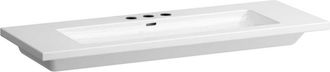 Laufen Laufen Living Lavabo Cuadrado, Bajo Encimera, 3 Agujeros Para