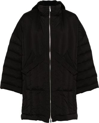 Max & Moi Duncan quilted padded jacket - women - Polyester/Polyester/Duck Down/Duck Feathers - 42 - Black