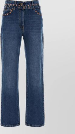 Dries Van Noten denim straight-leg jeans
