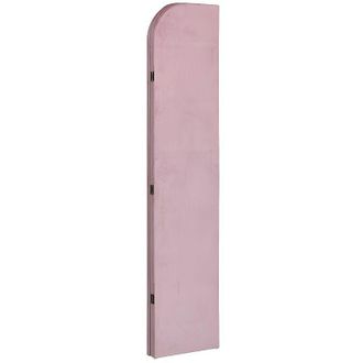 Vente-Unique Paravento in Velluto 120 x 180 cm tinta unita Rosa - VELVET