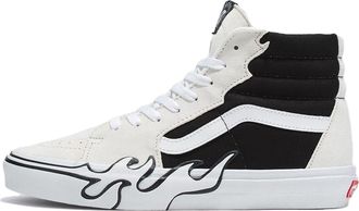 Vans SK8 Hi Flame White Black VN0005UJUY6