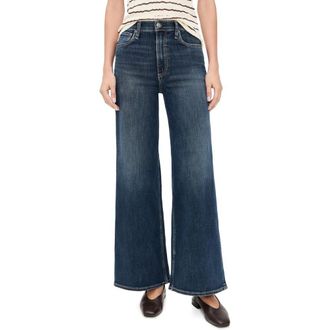 Rag & Bone Womens Flexi Sofie High-Rise Wide Leg Jeans, Ness