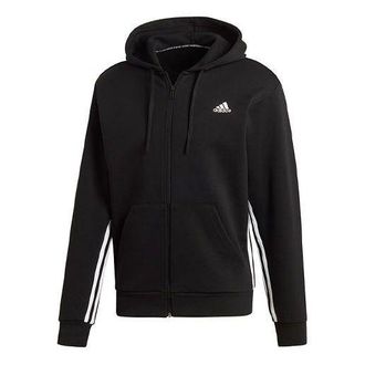 adidas Must Haves 3-Stripes Full Zip Hoodie DX7657