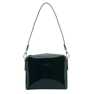 Pourchet Dames, Tassen, Groen, Maat: ONE Size Leer
