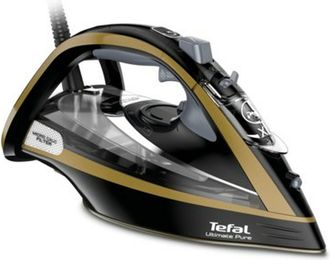 T-fal Fv9865e0 Ultimate Pure Plancha Negra Y Dorada