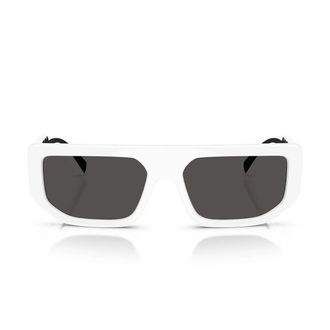 Dolce & Gabbana Sunglasses Dg6203 331287 White/Dark Gray Unisex