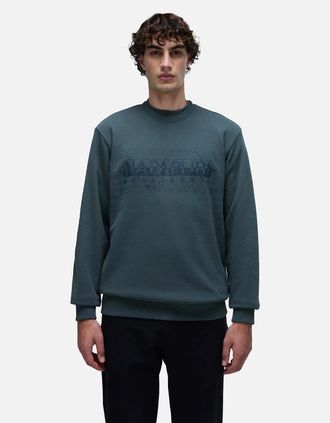 Napapijri Mens Napapijri S-Albula Crew Sweat - Green - Size: 38