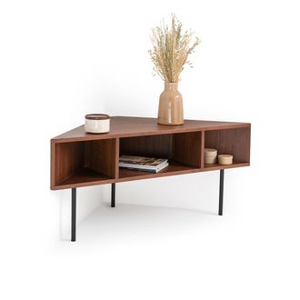 La Redoute Interieurs Hifi tv-hoekmeubel, walnootfineer, BIANZO