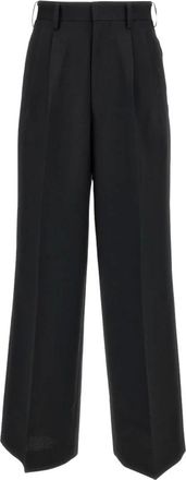 Junya Watanabe Wide Broeken - Dames - Broeken - Zwart - Maat: S Zijde
