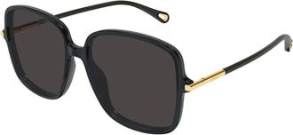 Chlo&eacute; CH0396S 001 Womens Sunglasses Grey Size 57