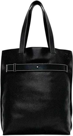 Loewe Black Leather Tote Bag (Pre-Owned)