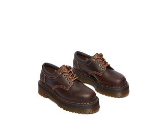 Dr martens brown low cut on sale