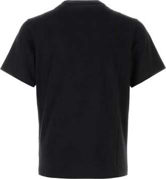 Autry Mens Black Cotton T-Shirt Cottonblack Exterior Exterior: T-shirts And Polos