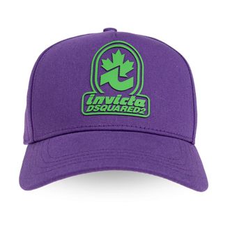 Dsquared2 Caps, male, Purple, Size: ONE SIZE Capsule Hat Invicta