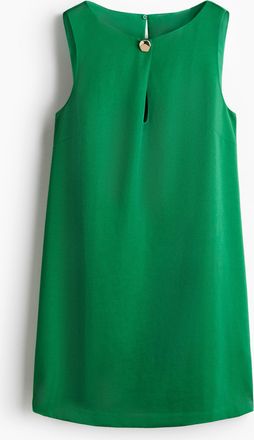 H&M Kleid in A-Linie - Green