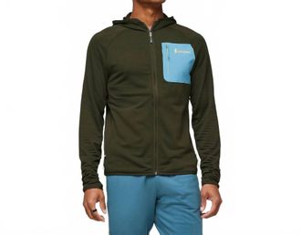 Cotopaxi Otero Fleece Full-Zip Hooded Jacket In Woods